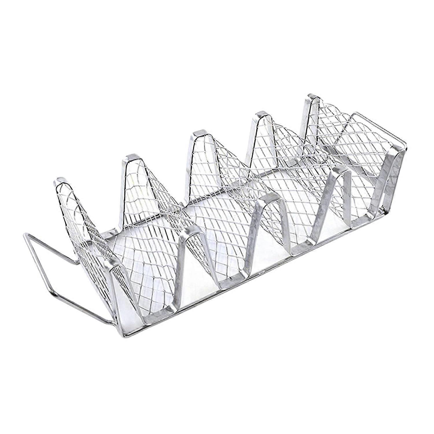Stainless Steel Taco Holders Taco Shell Holder Stand for Oven Baking Rust-Proof Taco Tray Plates