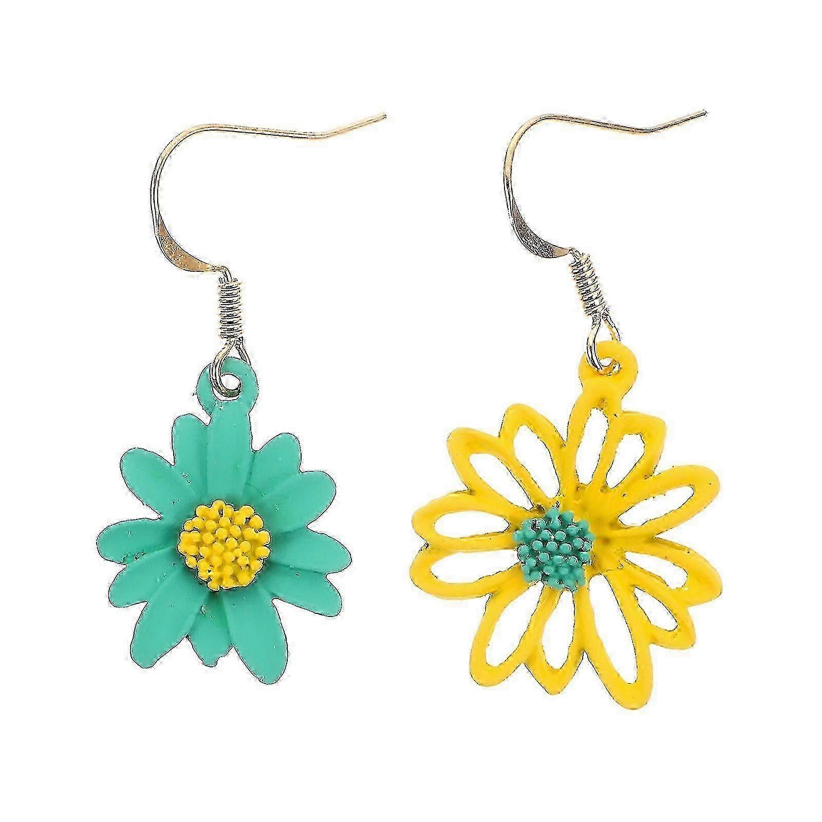 Floral Daisy Earrings: Dangle Delights For Versatile Style