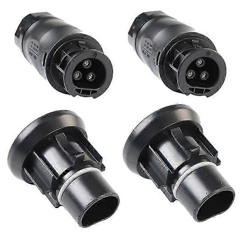 2 Sets Solar PV Connector Plug Waterproof IP68 4000V 25A for Solar PV System Panel Parallel Protection Kit