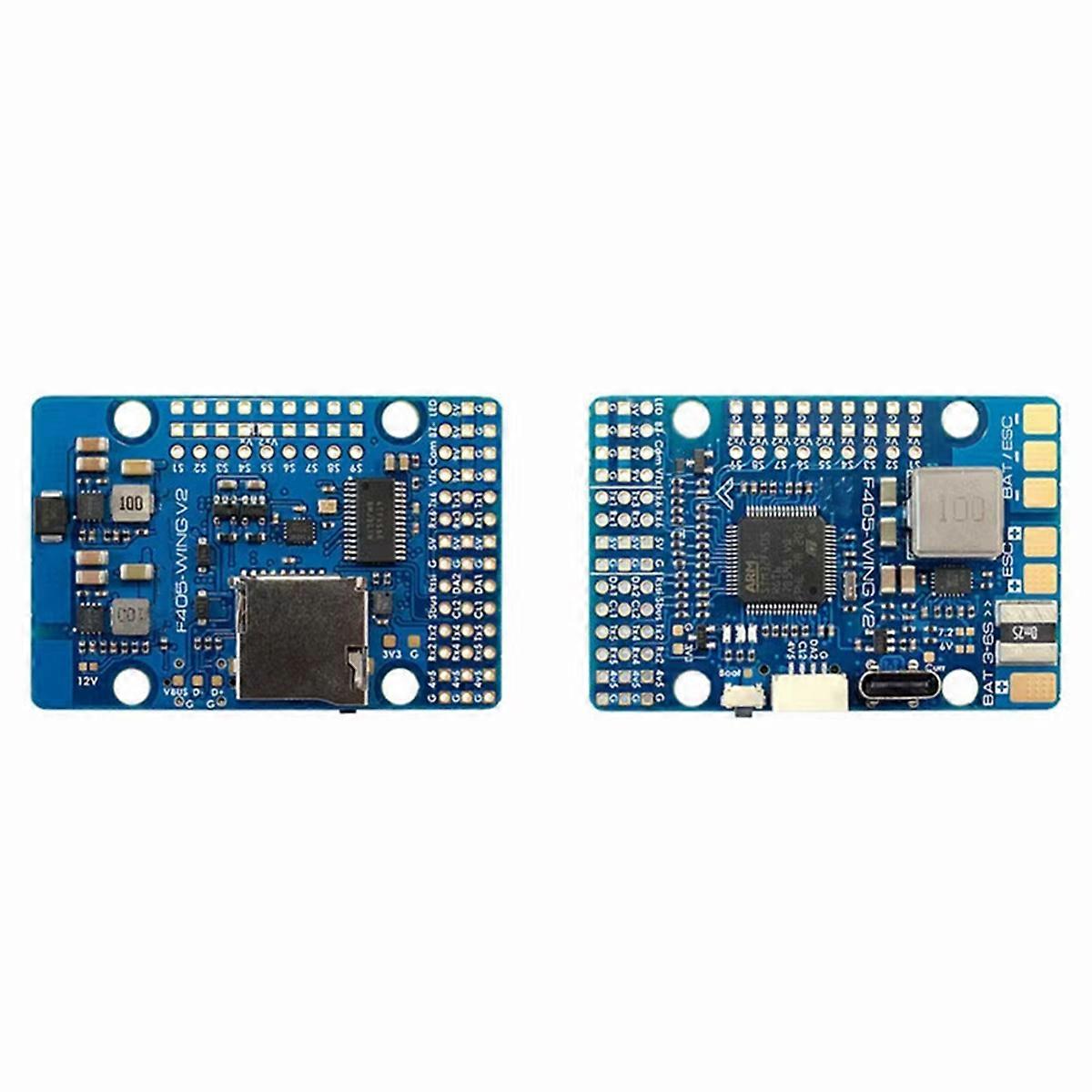 F405 WING V2 Flight Controller 3-6S Built-in Baro OSD for INAV RC Fixed Wing Airplane Model