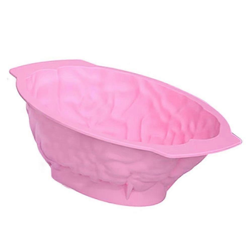Silicone Brain Shape Mold for Diy Puddings Chocolates Cakes Halloween Christmas Festival Partys