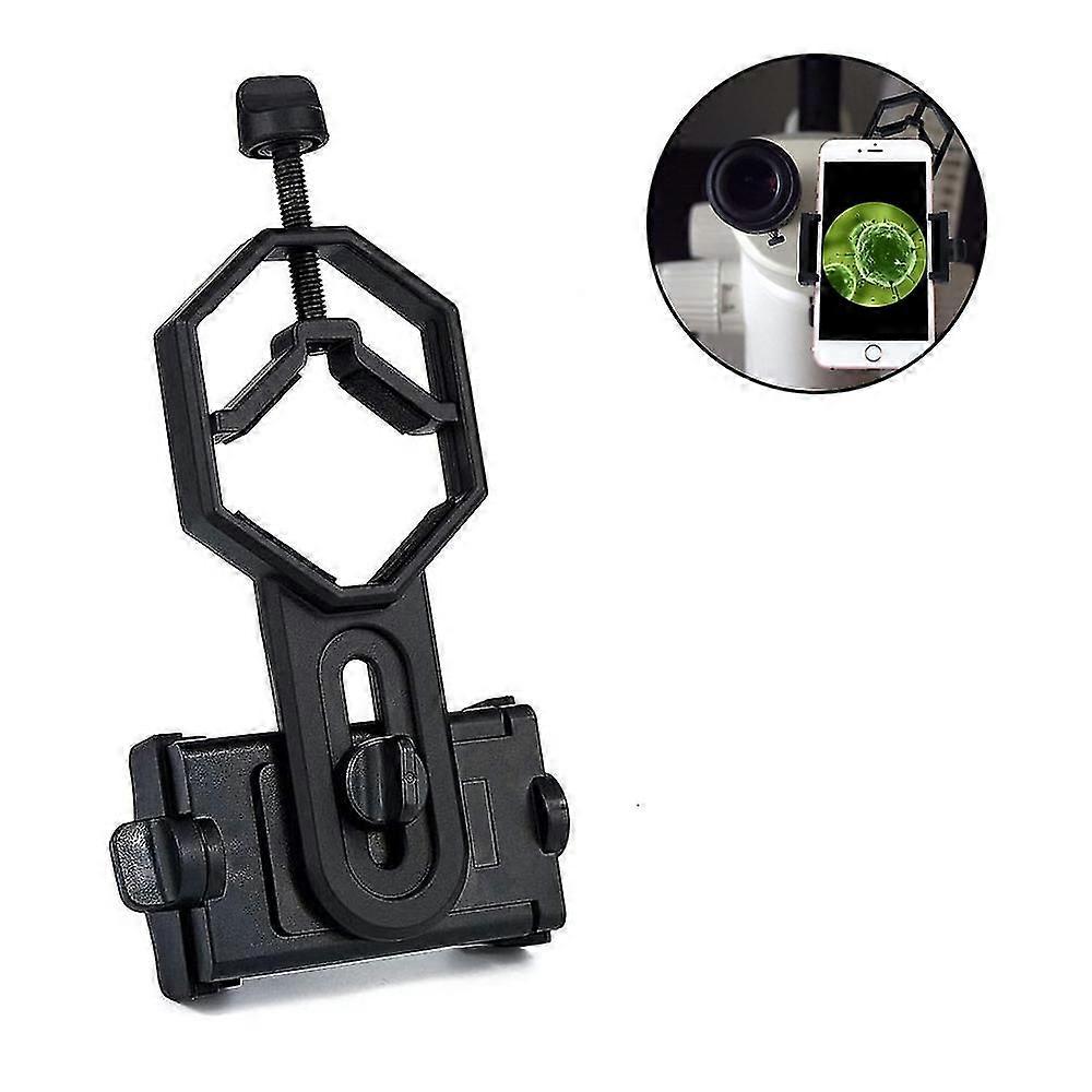 Universal Cell Phone Adapter Mount - Compatible Binocular Monocular Spotting Scope Telescope Microscope-fits Almost All Smartphone On The Market -reco