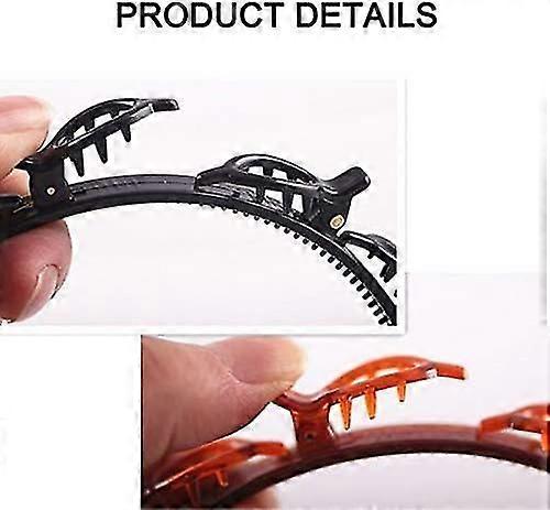 Double Bangs Hairstyle Hairpin, 2pcs Hairpin Headbands
