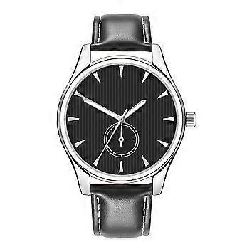 Fashionabla Klocka Rund Urtavla Analog Display Quartz Män Armbandsur #3