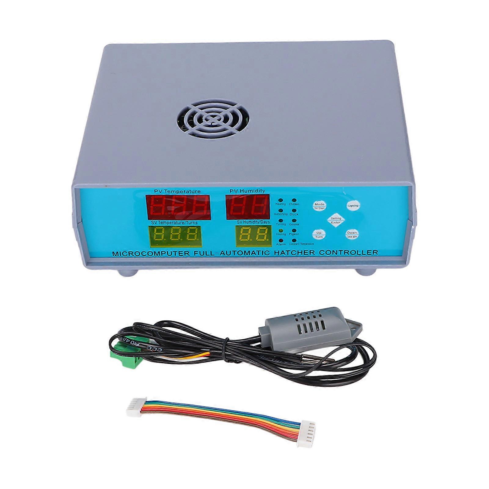 Egg Incubator Controller Multifunctional Full Automatic Computer Control Hatcher Controller for Poultry