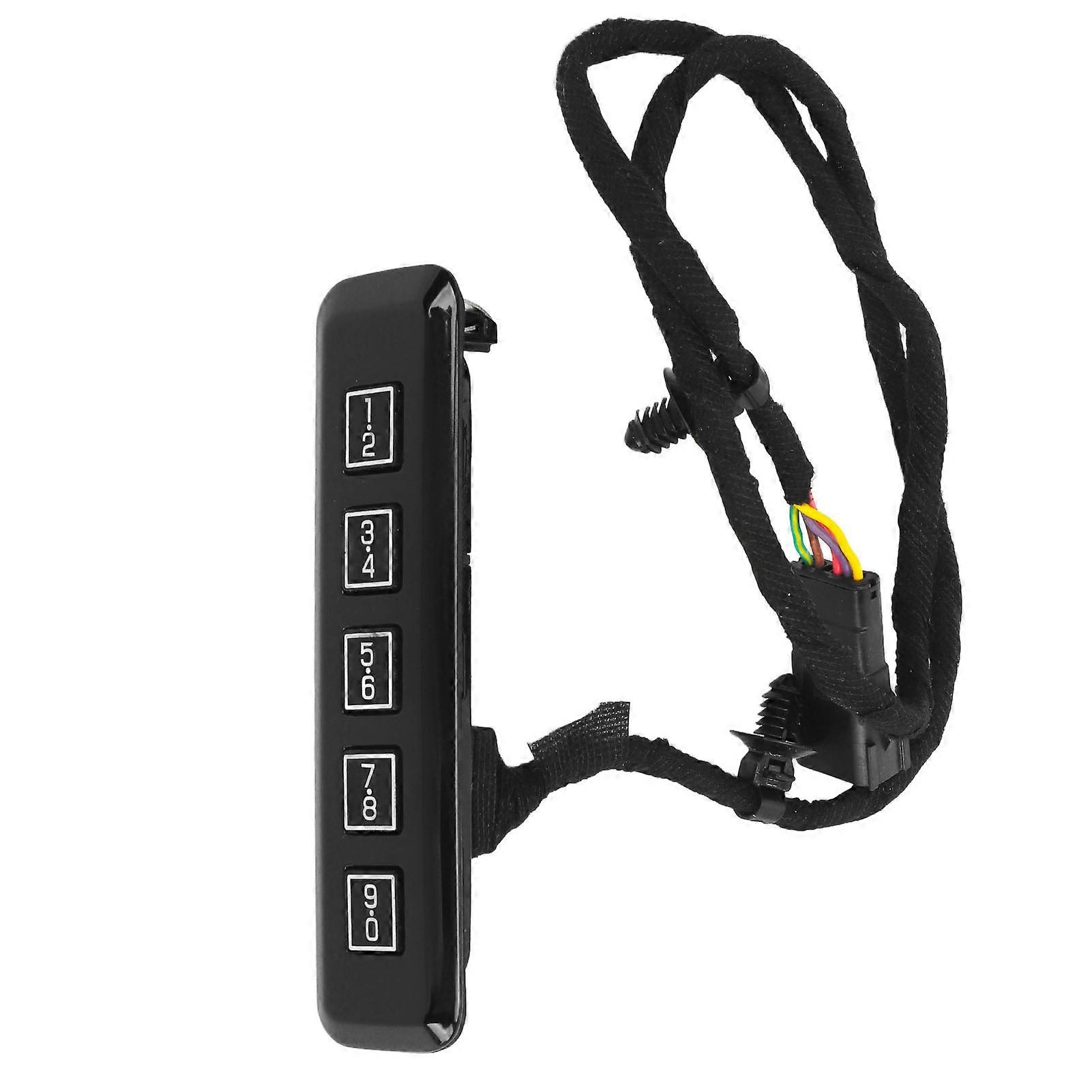 Keyless entry lock pad for Ford, ABS plastic smooth operation, FL3Z 14A626 AD replacement