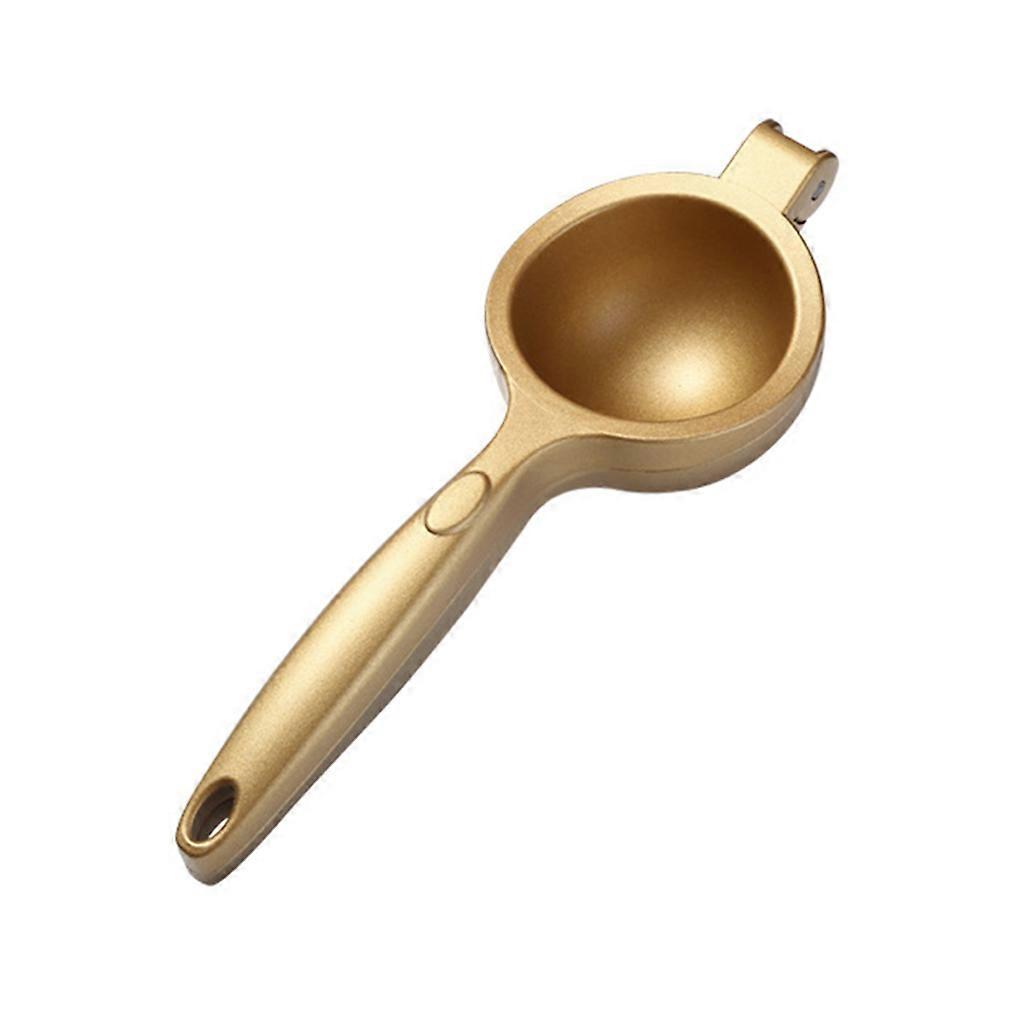 Spoon Shape Hand Press Manual Fruit Juicer Lemon Squeezer Lemon Orange Juicer  Gold