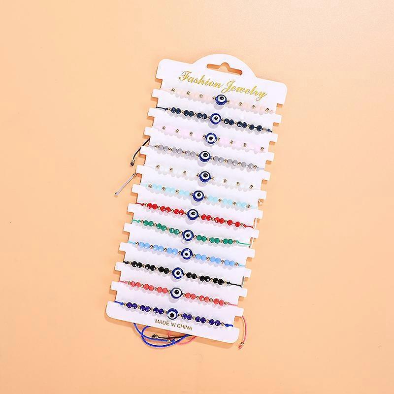 Crystal Beads Bracelet, Devil's Eye Bracelet