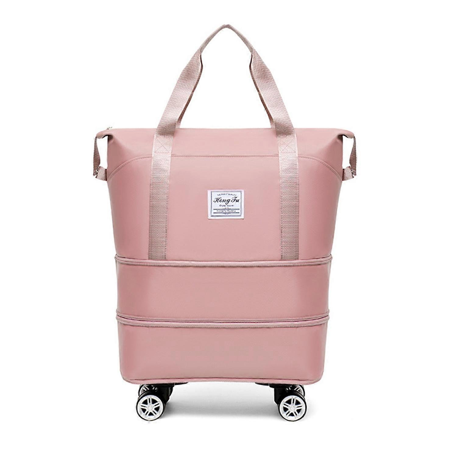 Travel Expandable Luggage Bag with Multiple Compartments Large Capacity Zipper Closure Waterproof