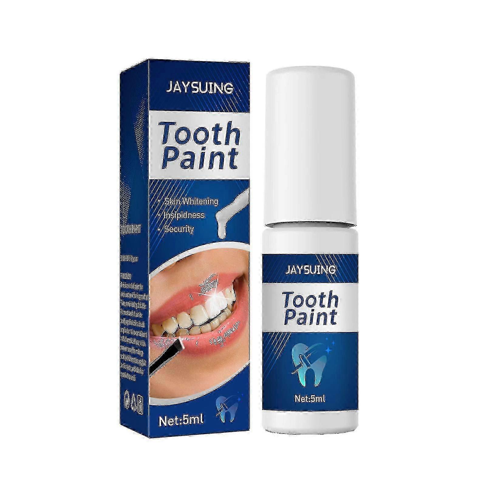 Jaysuing Teeth Whitening Paint To Remove Tooth Stains, Tooth Dirt, Yellow T - |