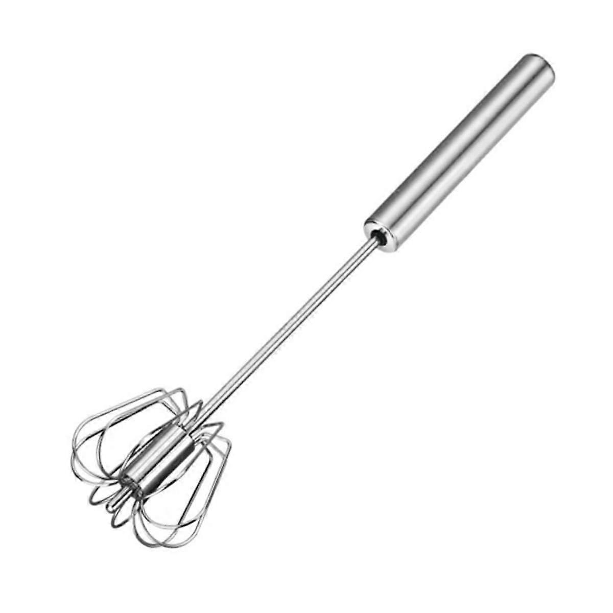 Stainless Steel Semi-Automatic Whisk for Beating and Stirring