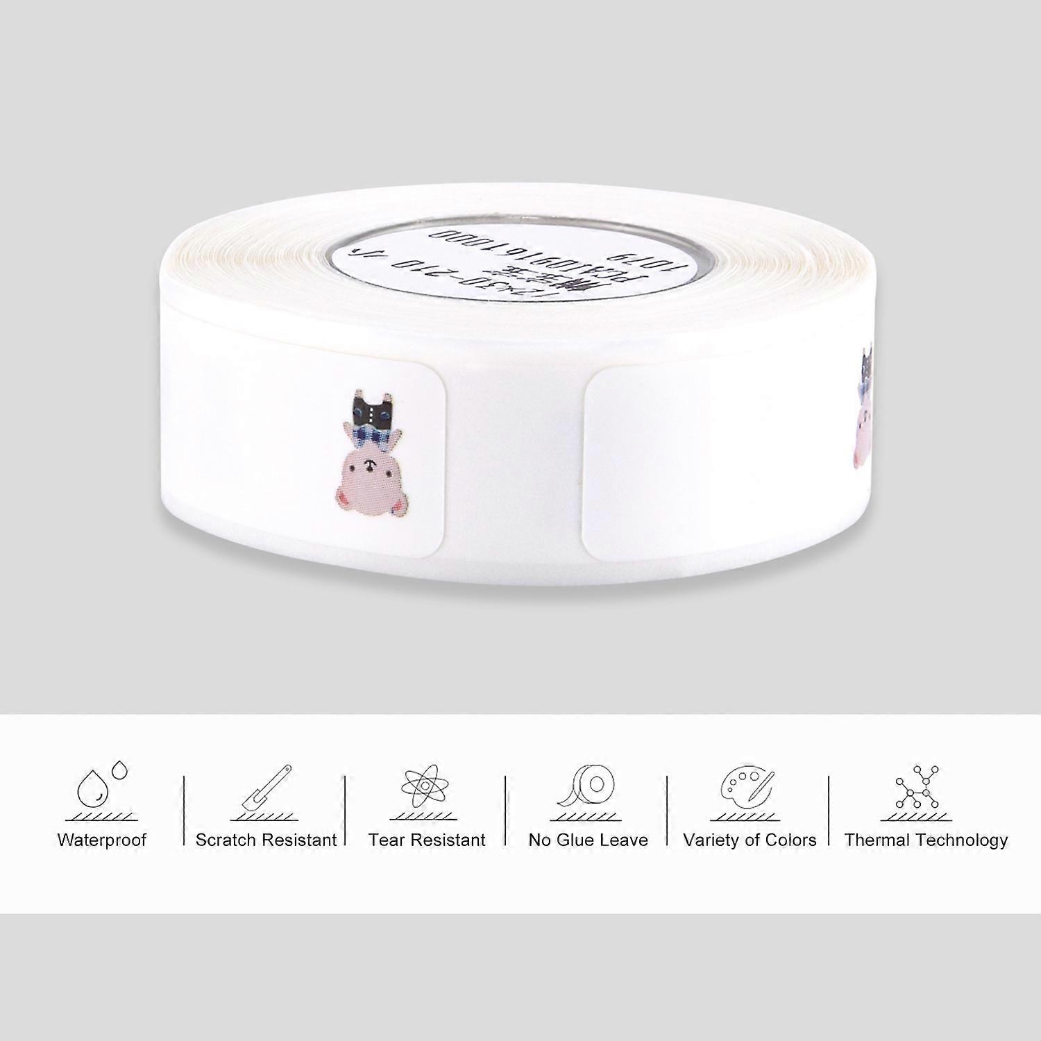 Thermal Printing Label Paper Barcode Price Size Name Blank Labels Waterproof Tear Resistant 12*30mm