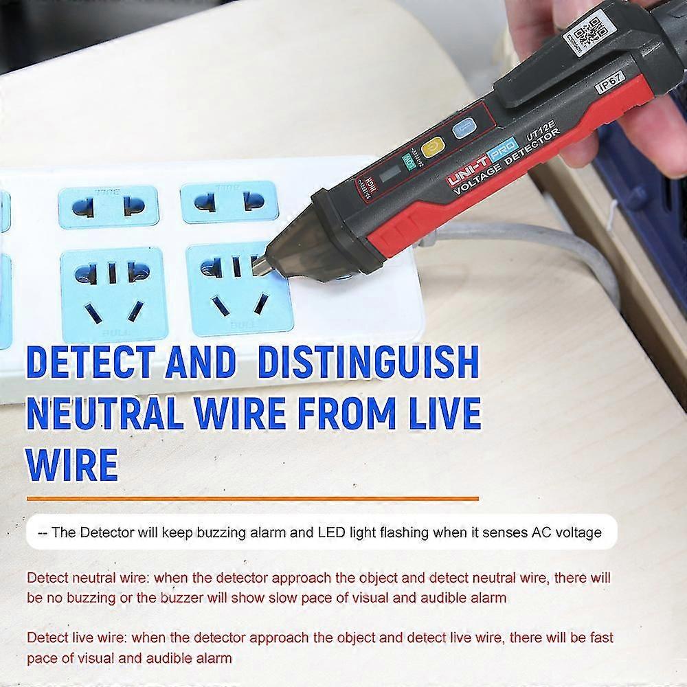 Ac Voltage Detector Meter 24v-1000v Non-contact Portable Tester Pen