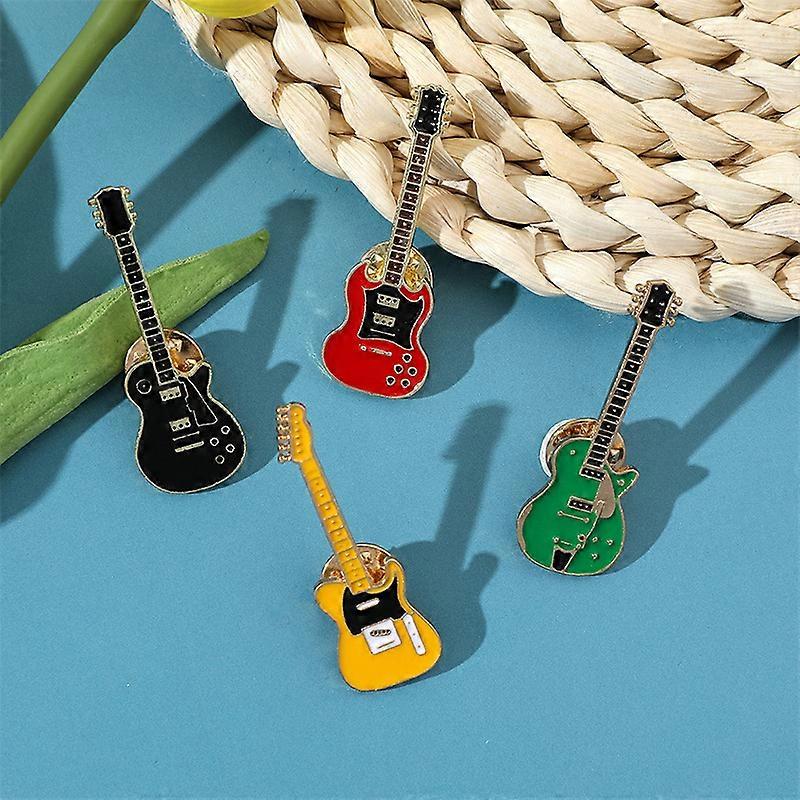 Fotobehang Zwarte Elektrische Gitaar