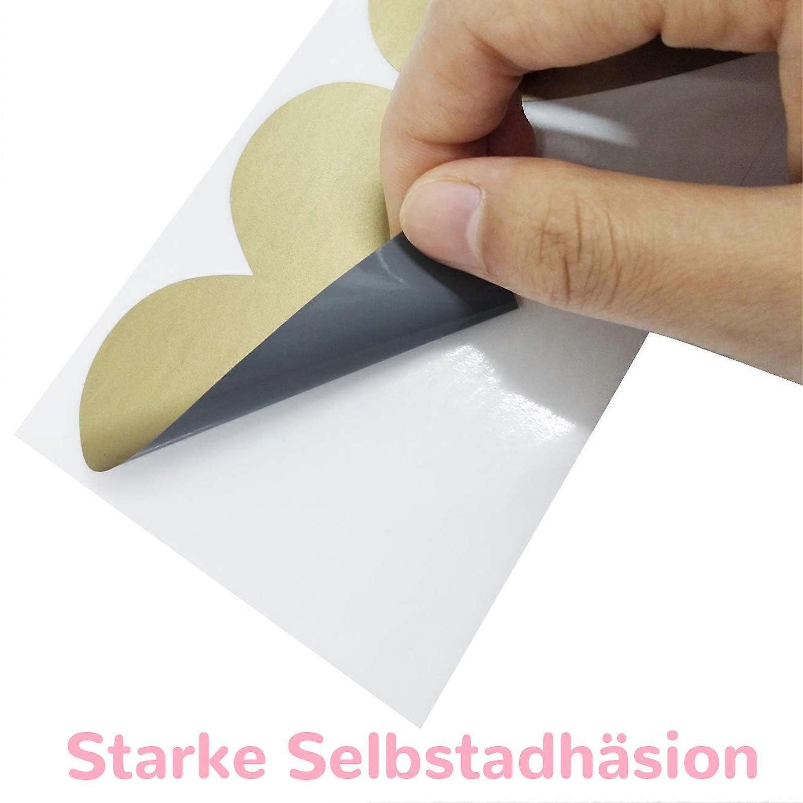 High Density Metal Coating, Versatile For Various Occasions Self Adhesive Labels, Good Confidentiality Scratch-Free, Easy To Use: Write Stick