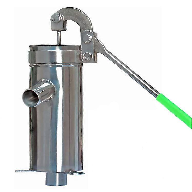Manual Stainless Steel Deep Well Pump with Strong Suction for Home and Garden Use