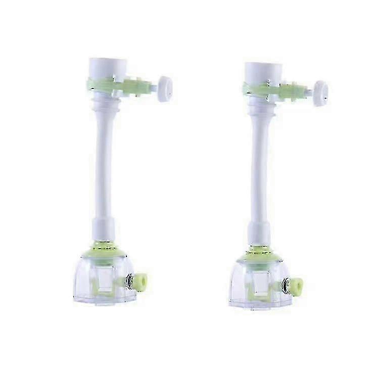 Faucet Nozzle Rotary Water Saving Kitchen Tap Anti Splash Spout Extension Hose Aerator Filter Sprayer Sink Attachment Economizer Bathroom Household(2p
