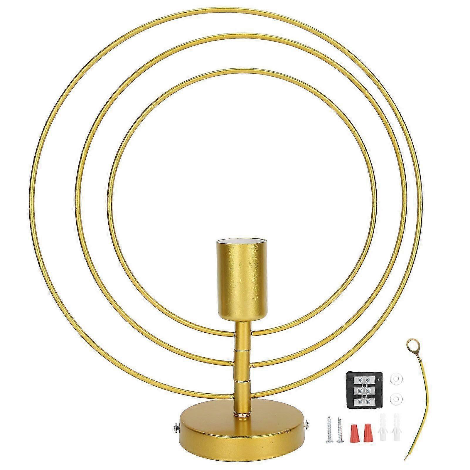 E27 Gold Circles Pendant Ceiling Light Ceiling Lamp Lights for Living Room Dining Room (220V)