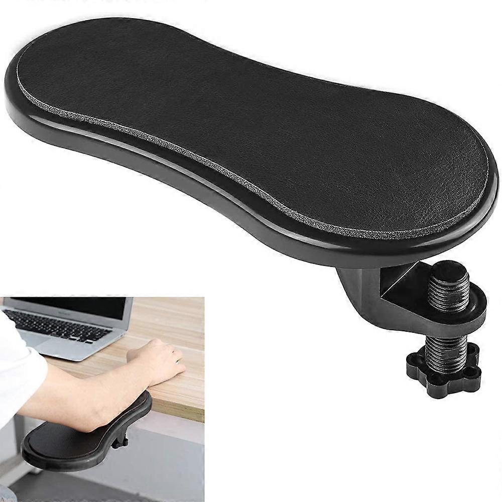Desk Armrest Ergonomic Support, Cool Memory Foam Padding, 180 Degree Adjustment, Easy No-Assembly Setup, Perfect For Enhancing Comfort In Home And