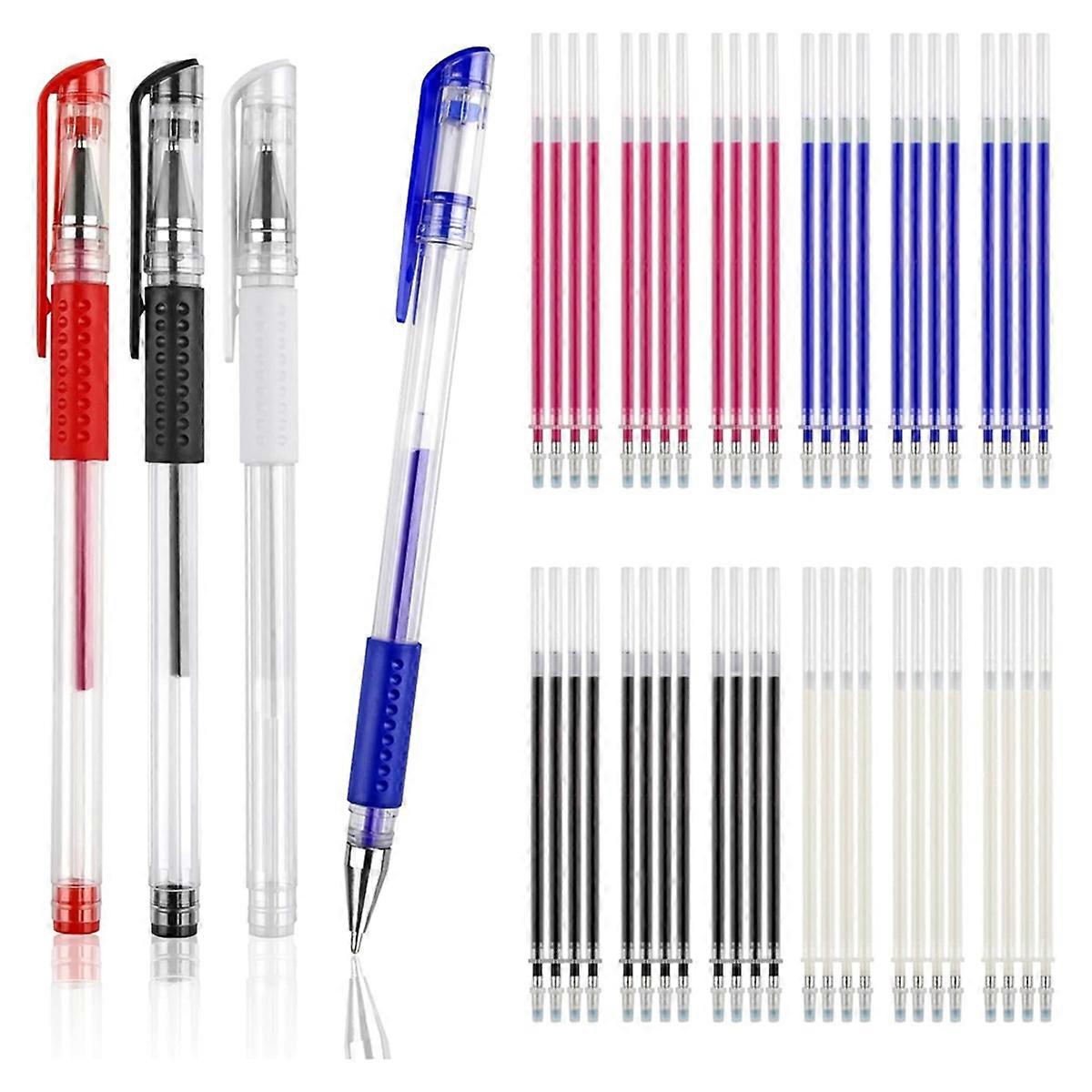 Heat Erasable Pens for Fabric with 64 Refills, Fabric Marking Pens