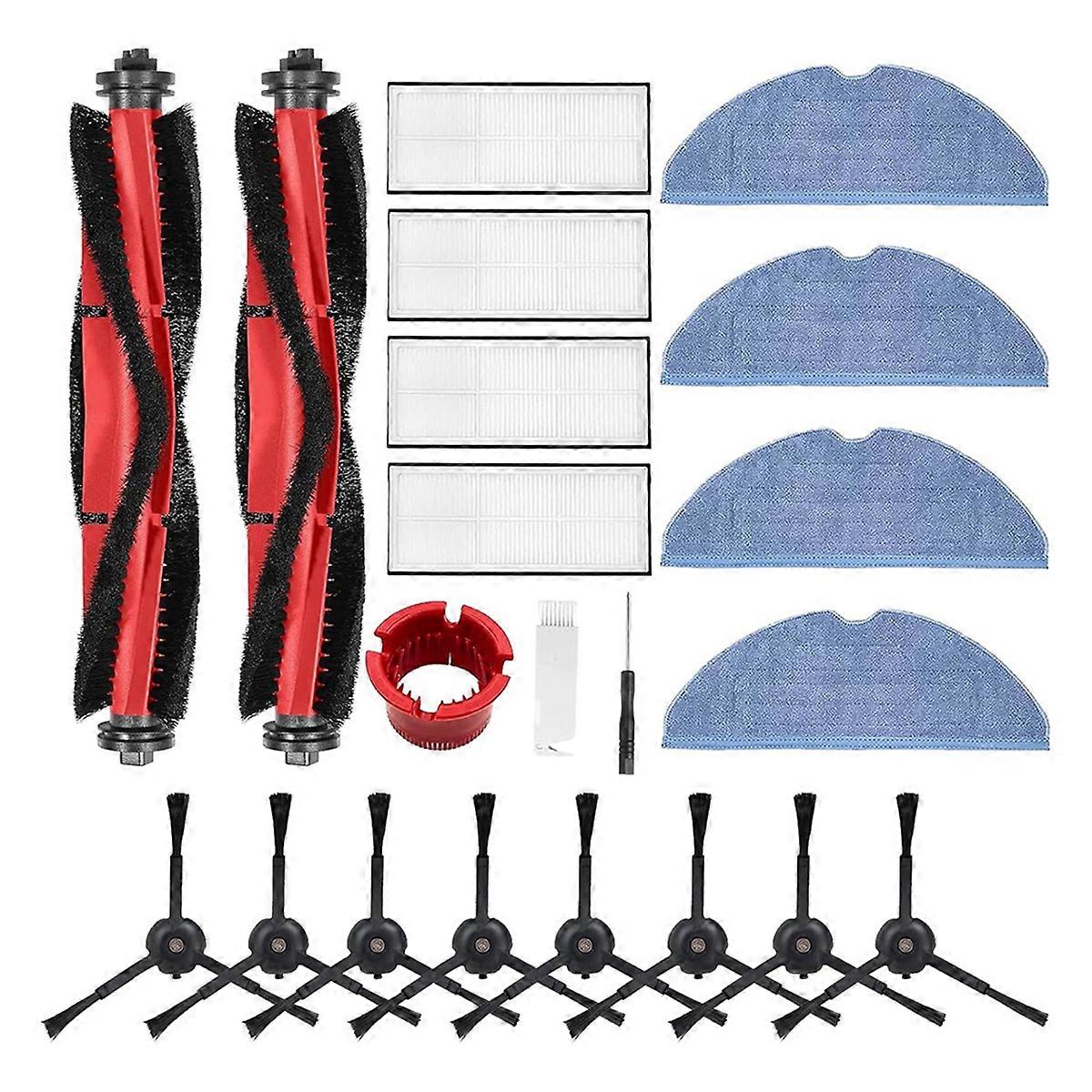 For S7, S7+ Plus, S7 MaxV Plus Main Bristle Brushes Mop Pad