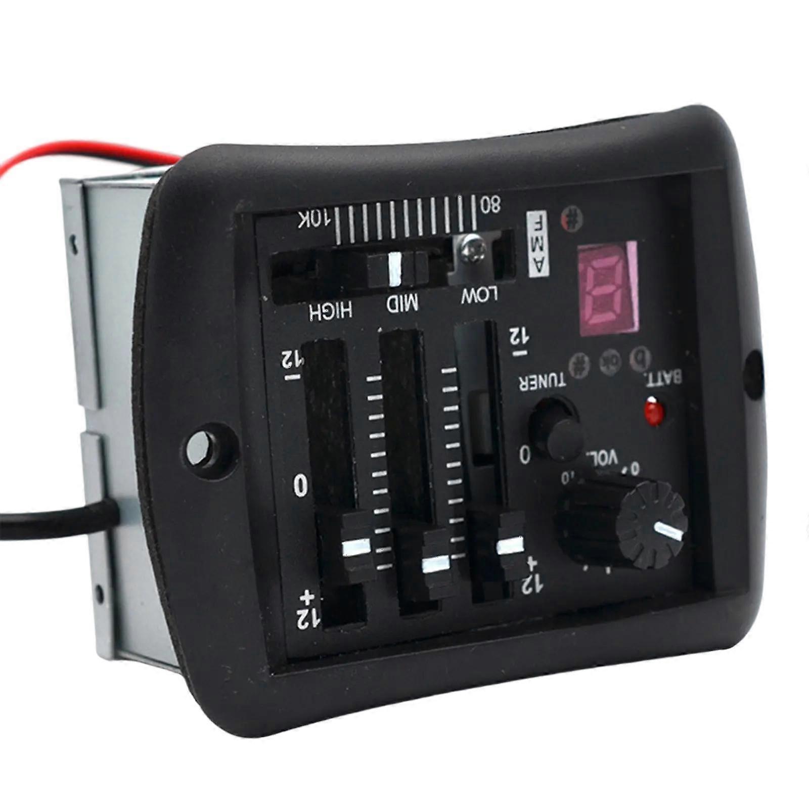 Gitar Ekolayzer Manyetik Gitar Aksesuarları Profesyonel EQ Ekolayzır Manyetik