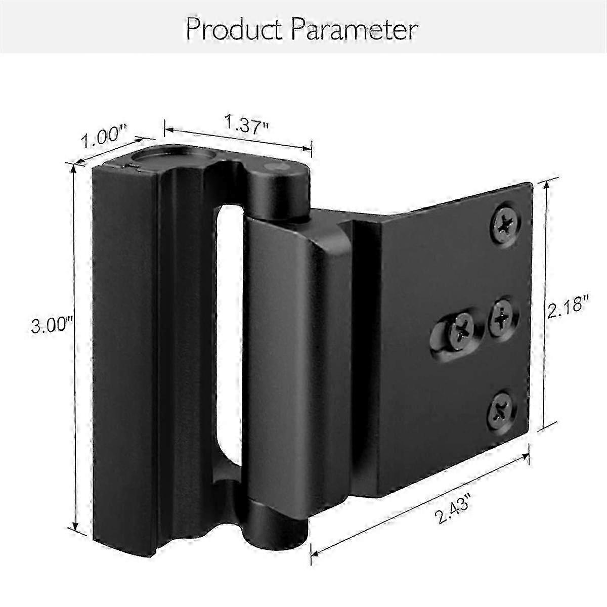 Door Reinforcement Lock Childproof Security
