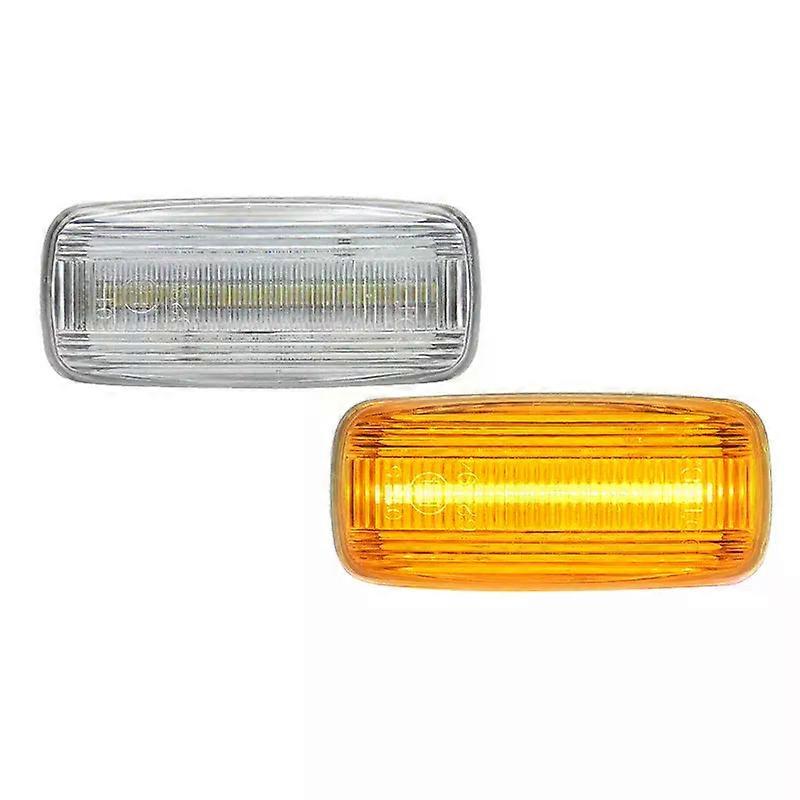 Applies to12V Clear Lens LED Side Marker Lamp Assembly For Dodge Caliber Nitro Grand Caravan Blinker Turn Signal Light