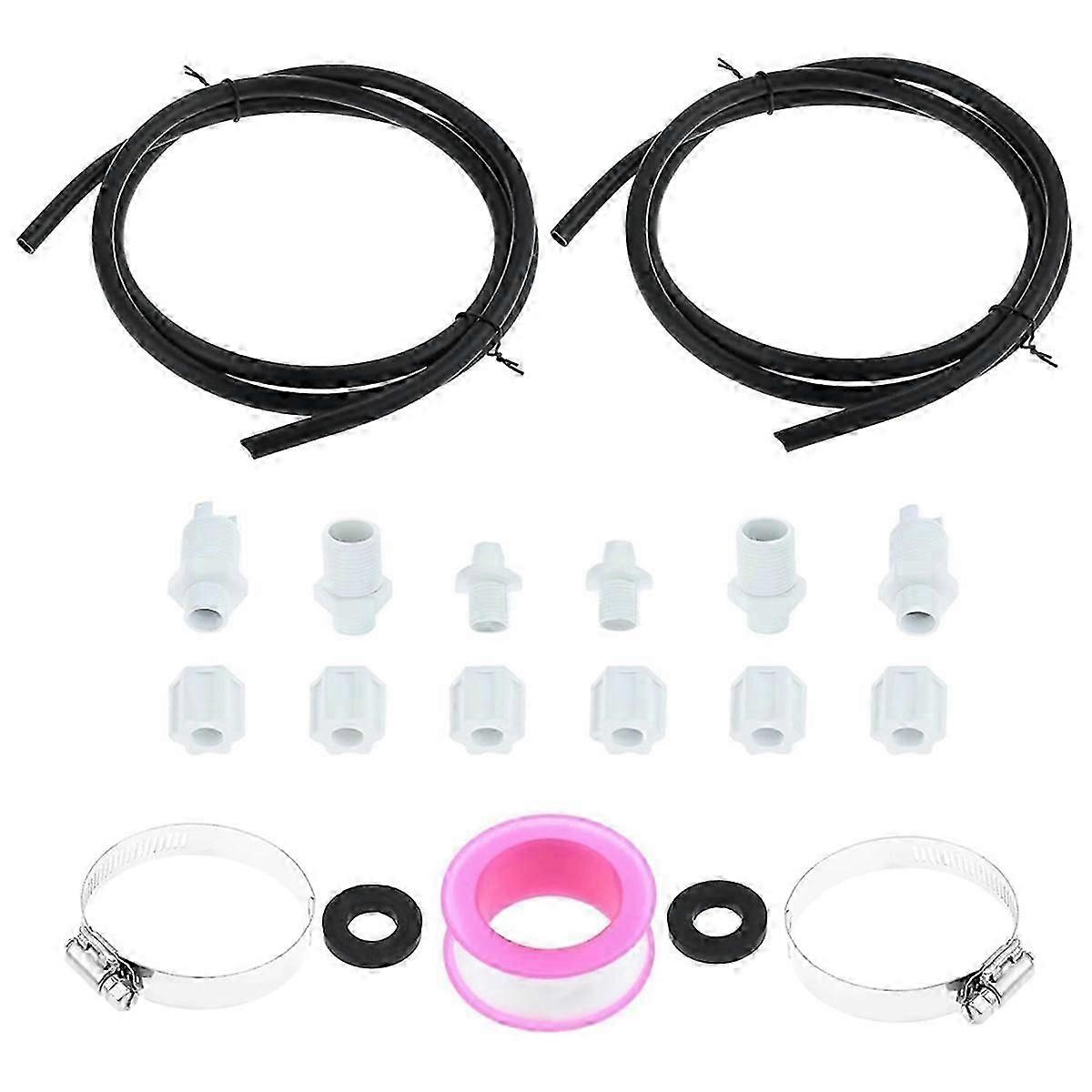 Offline Pool Feeder Connection Kit with Saddle Clamp for CL200 CL220 - Chlorinator Feeder Hose Tubing Part