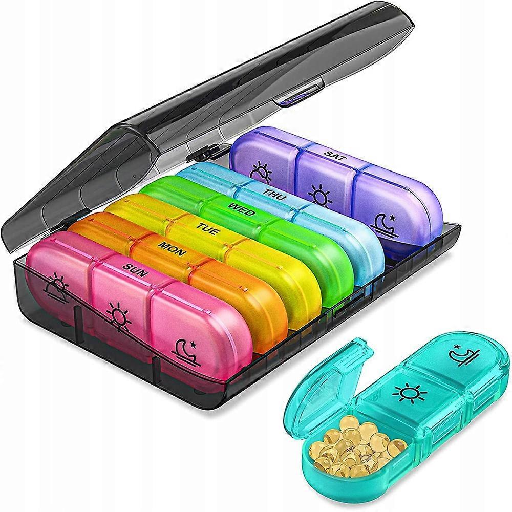 Weekly Cassette For Medicines 3 Compartments Per Day