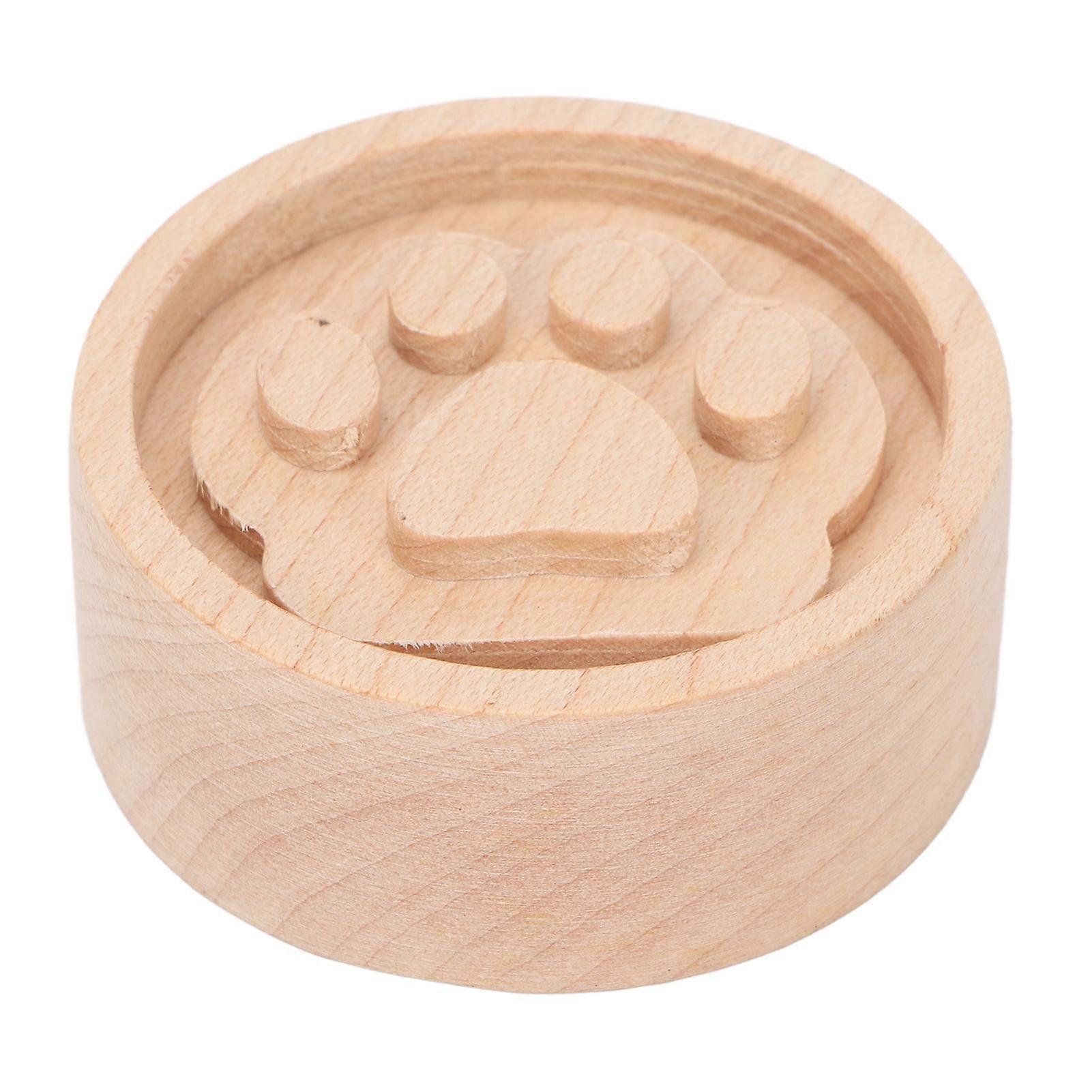 Diffuser Fragrant Aromatherapy Round Maple Wood Cat Claw Perfume Diffuser For Home Car