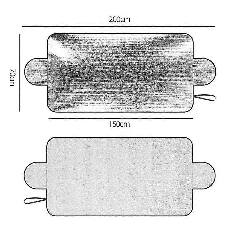 Car Snow Ice Protector Window Parabrezza Sun Shade Front Rear Windshield Block Cover Visor Auto Accessori esterni 150x70cm