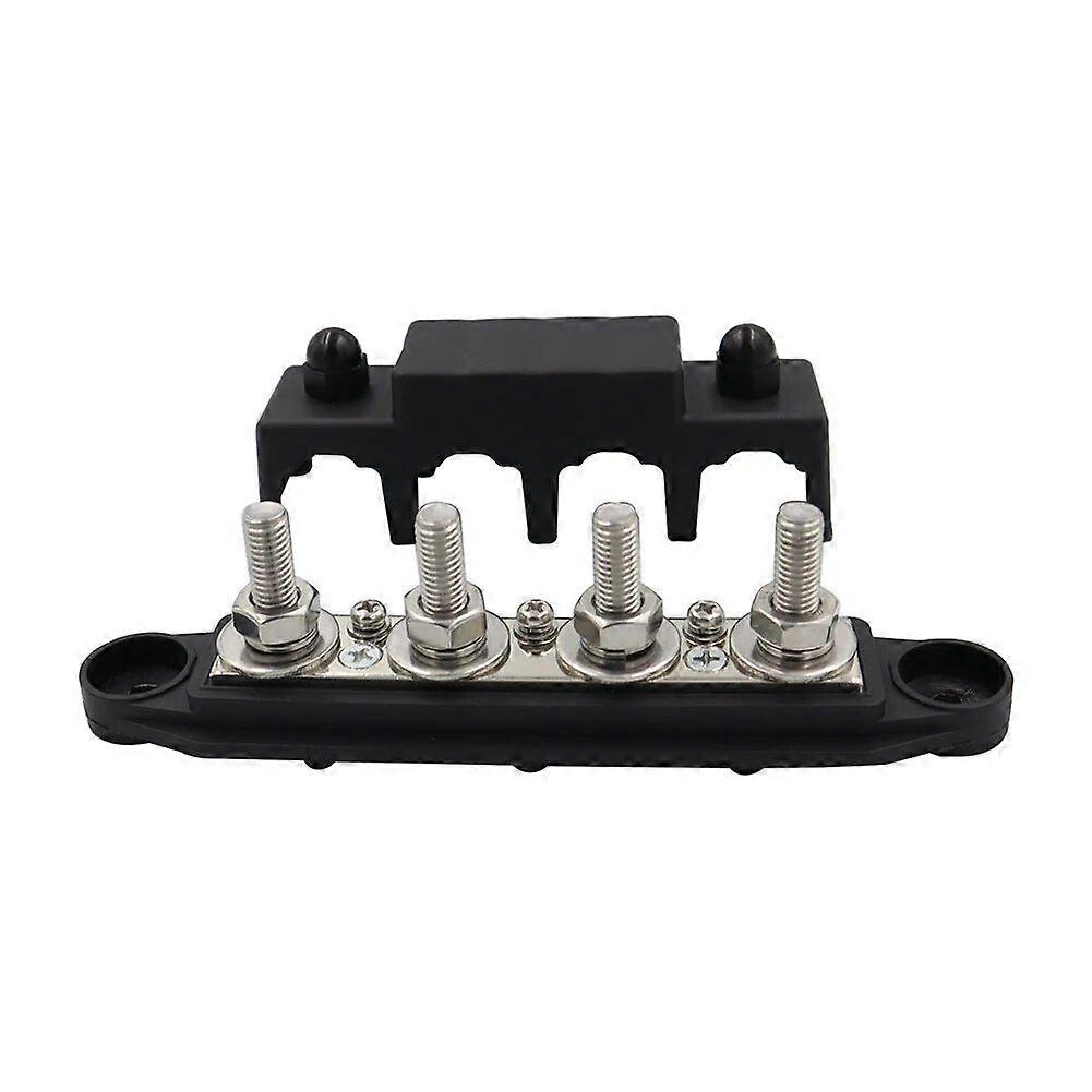 300A Busbar Cable Organizer Box 4 Way Terminal Bus Bar للسفن واليخوت
