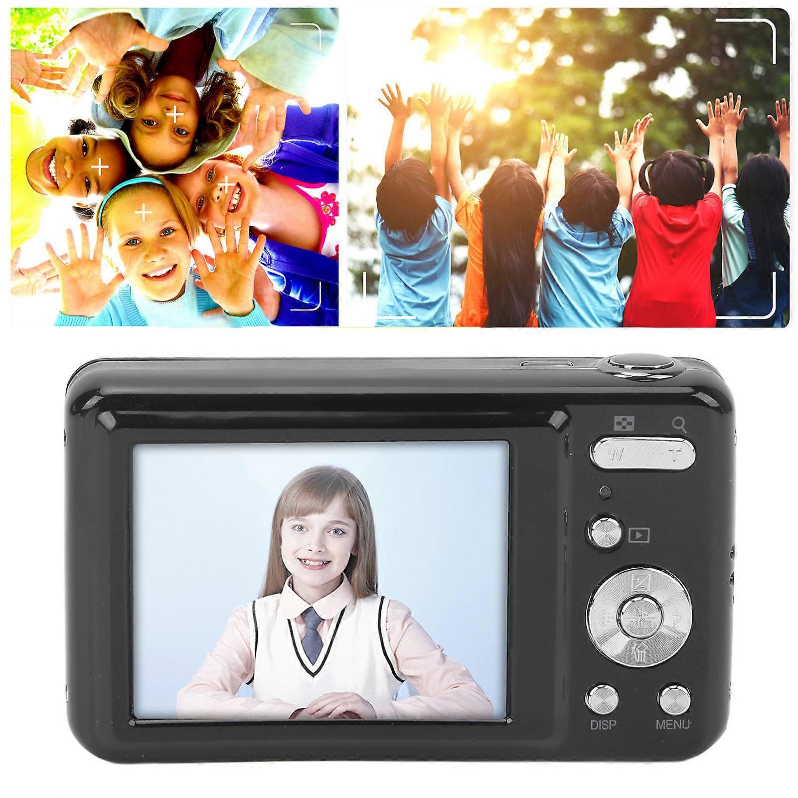 2.7in Camera ABS Metal 48MP High Definition 8x Digital Zoom Portable Digital Camera for Children Beginners