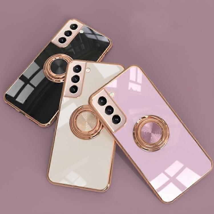 Samsung S22 ULTRA - Luxurious Stylish Case with Ring Stand Function Gold