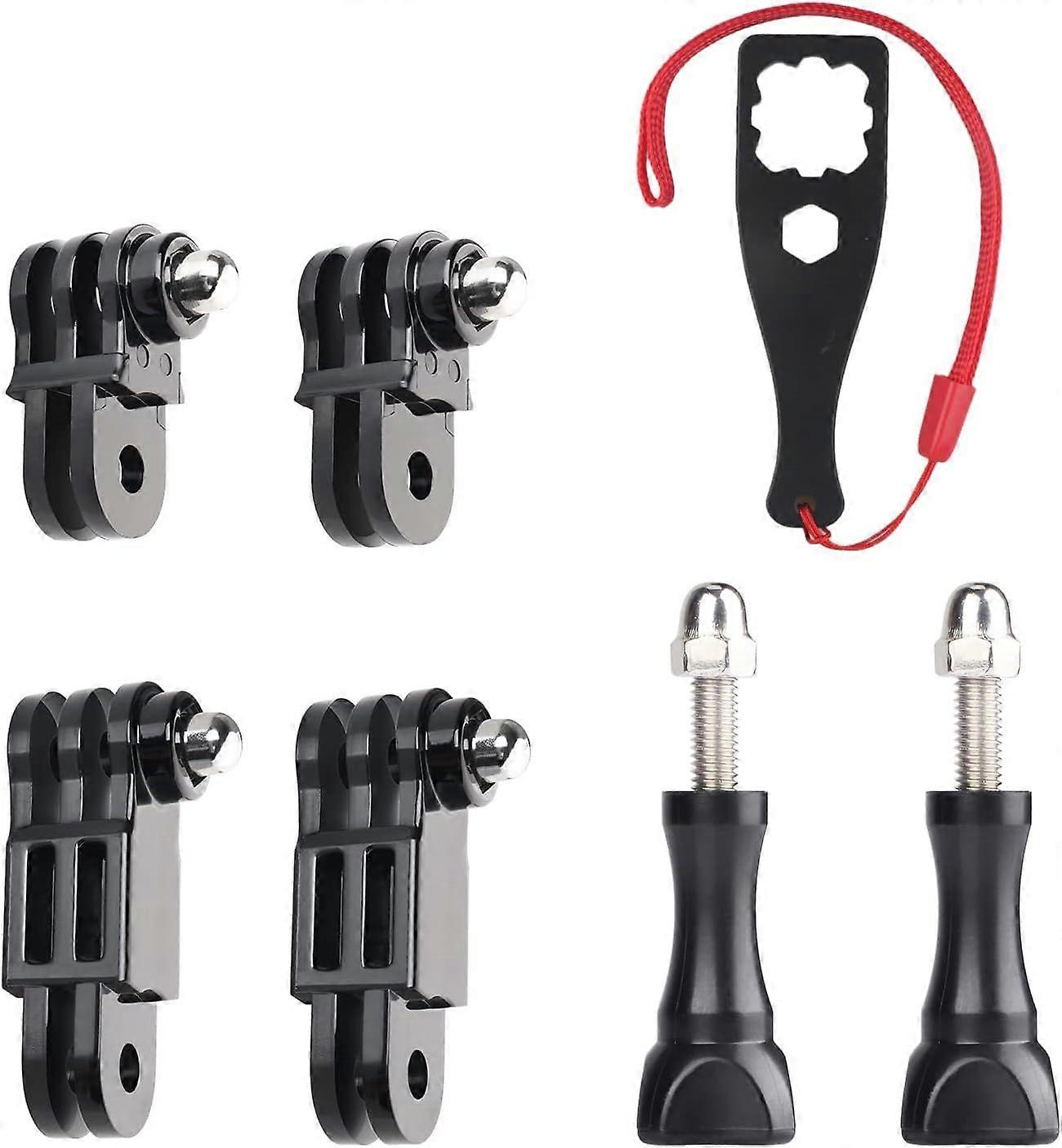 Extension Arm Mount for GoPro, Straight Adapter with Screws for Hero 11/10/9/8/7/6/5/4/3 and Other Action Cameras