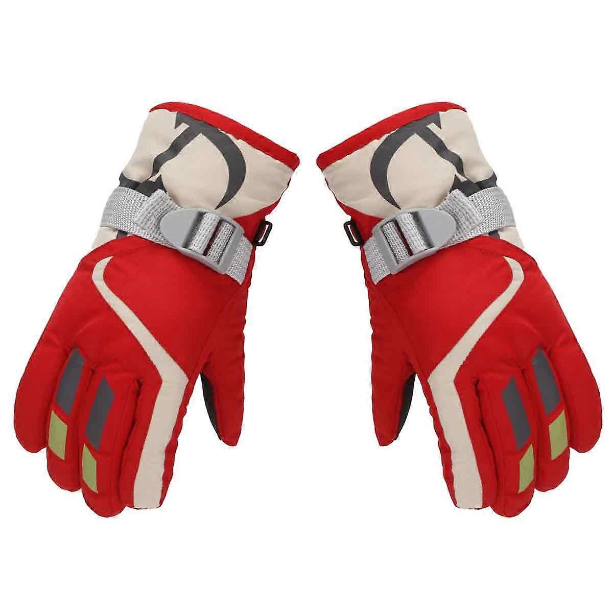 Talvihanskat lapsille, lumen tuulenpitävät lapaset ulkoiluun