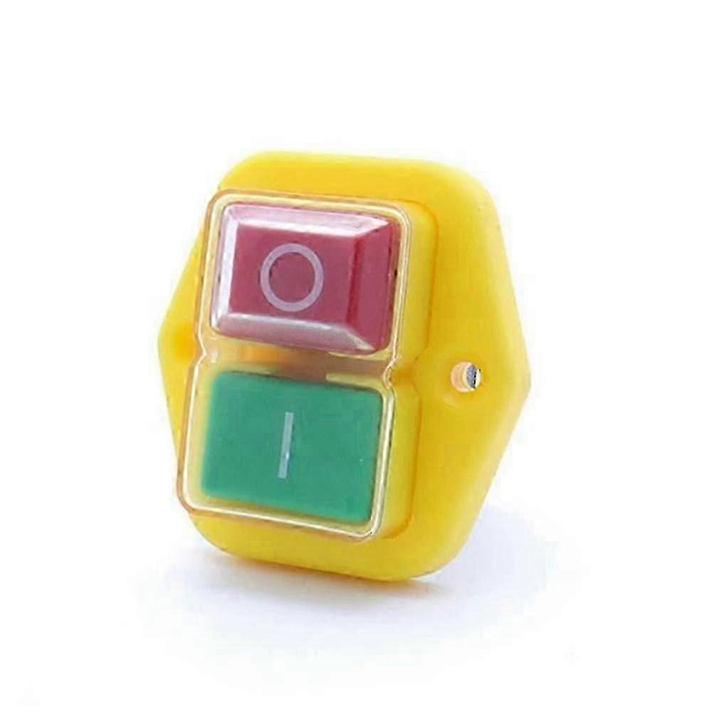 1PC KJD17B button switch 220V-240V 16A 5-pin power tool switch OV