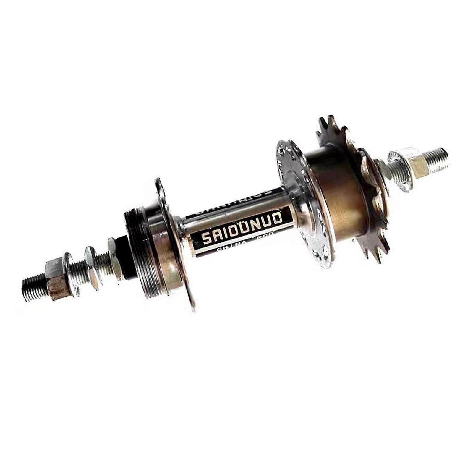 Bicycle Hub 14T Single Speed Rear Hub for Road Bike, Durable Riding Component, Compatible with Various Frames