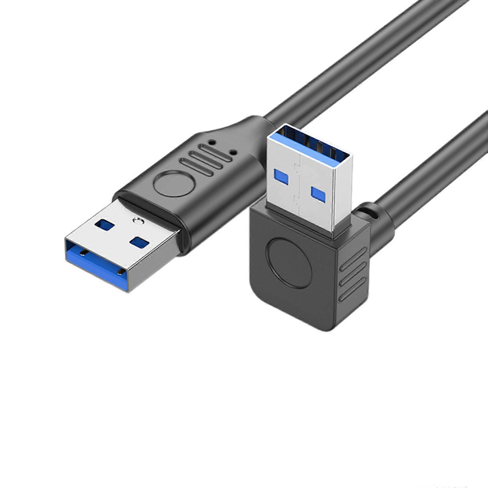 Flexible USB Male to Male Extension Cord for Hard Disks, Laptops, 2A Current Support 5Gbps Data Transfer USB Wire
