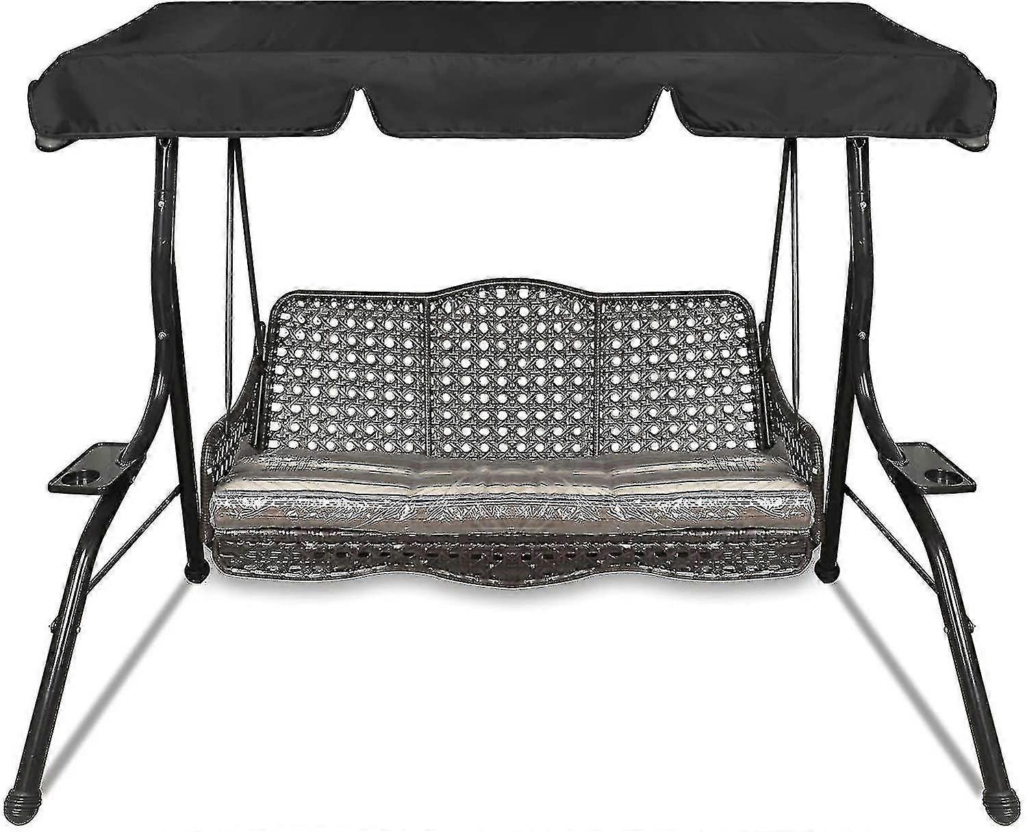 ガーデンスイング交換用キャノピー交換カバースイングキャノピースイングキャノピー屋外スイングキャノピー交換用3人乗りガーデンスイング(164 * 11
