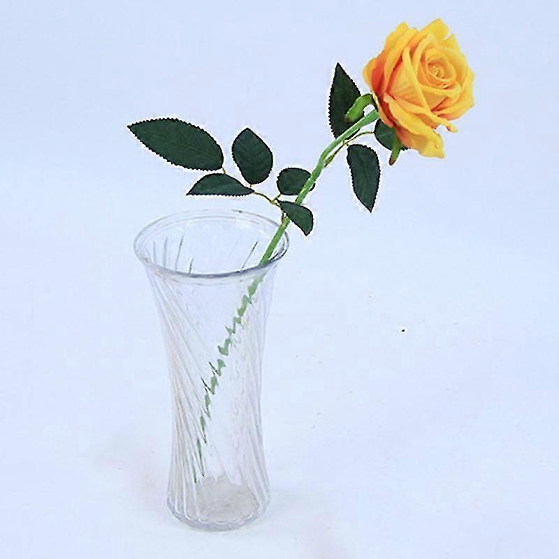 20 قطعة الزهور الاصطناعية روز للديكورات المنزلية سنتربيس ترتيب باقة الزفاف