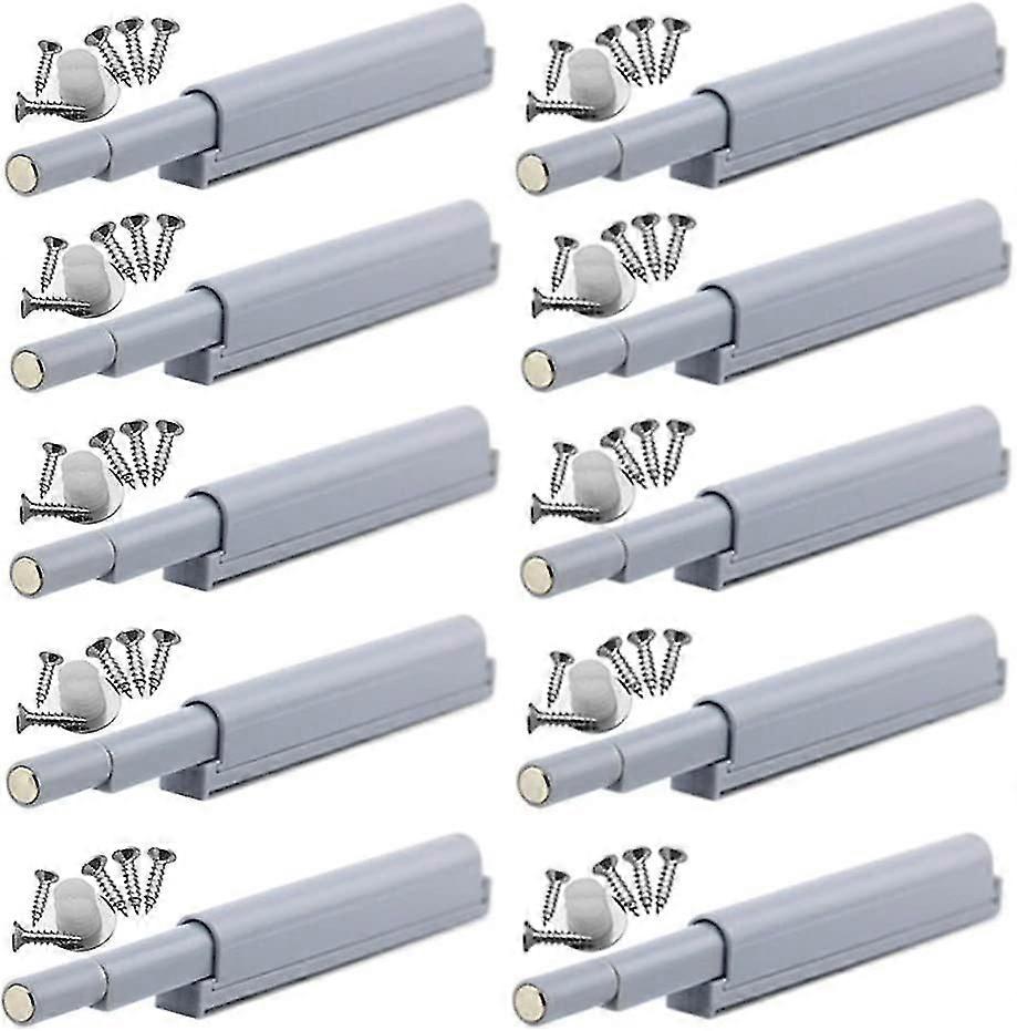 Push-to-open Magnetic Latches Push-open Magnetic Latches Open And Close The Door With A Simple Push (10 Pieces)