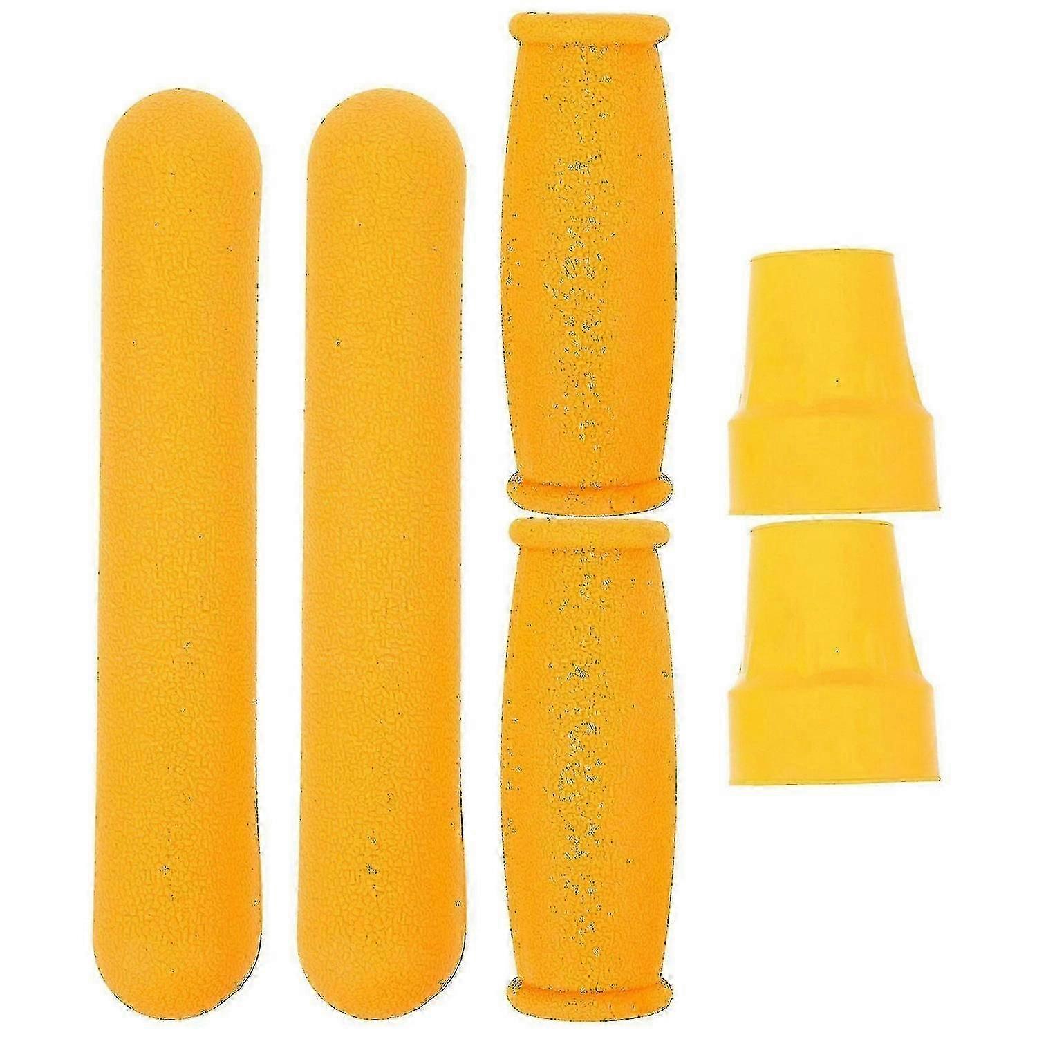 1 Set Of Crutch Kit Underarm Hand Grip Comfortable Feet Cap Crutch Pad For Armpit Crutch Tool