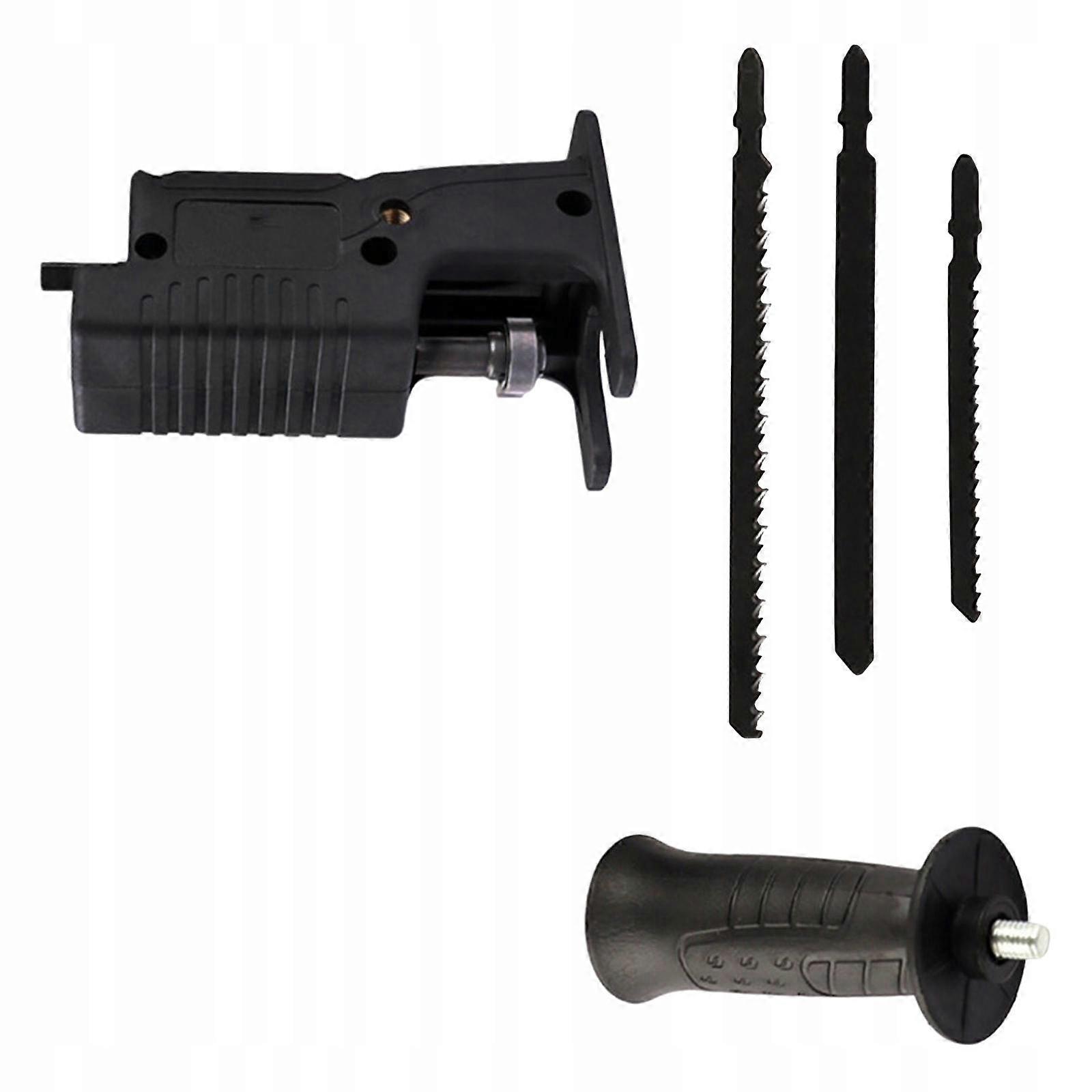 Saw Attachment For Drill Reciprocating Saw Black