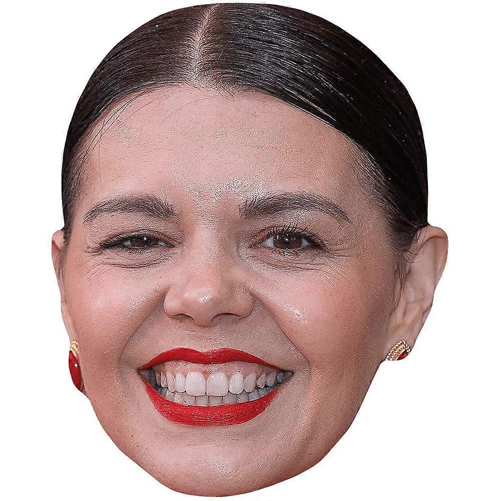 Roxanne Hoyle (Smile) Celebrity Mask, Flat Card Face