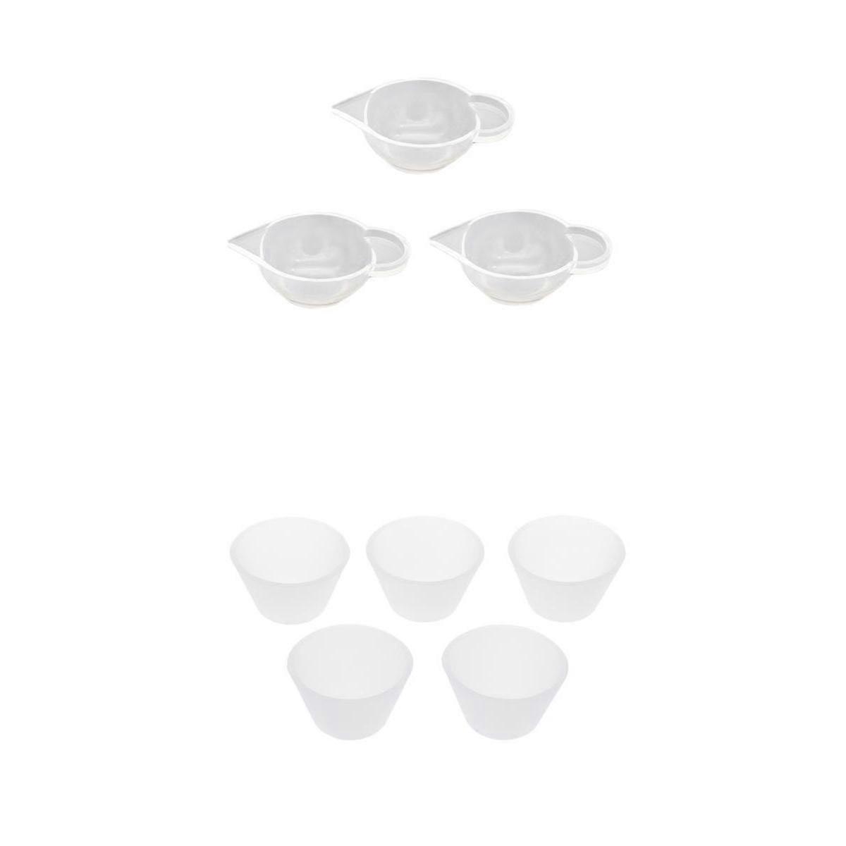 8PCS Silicone Cups Epoxy