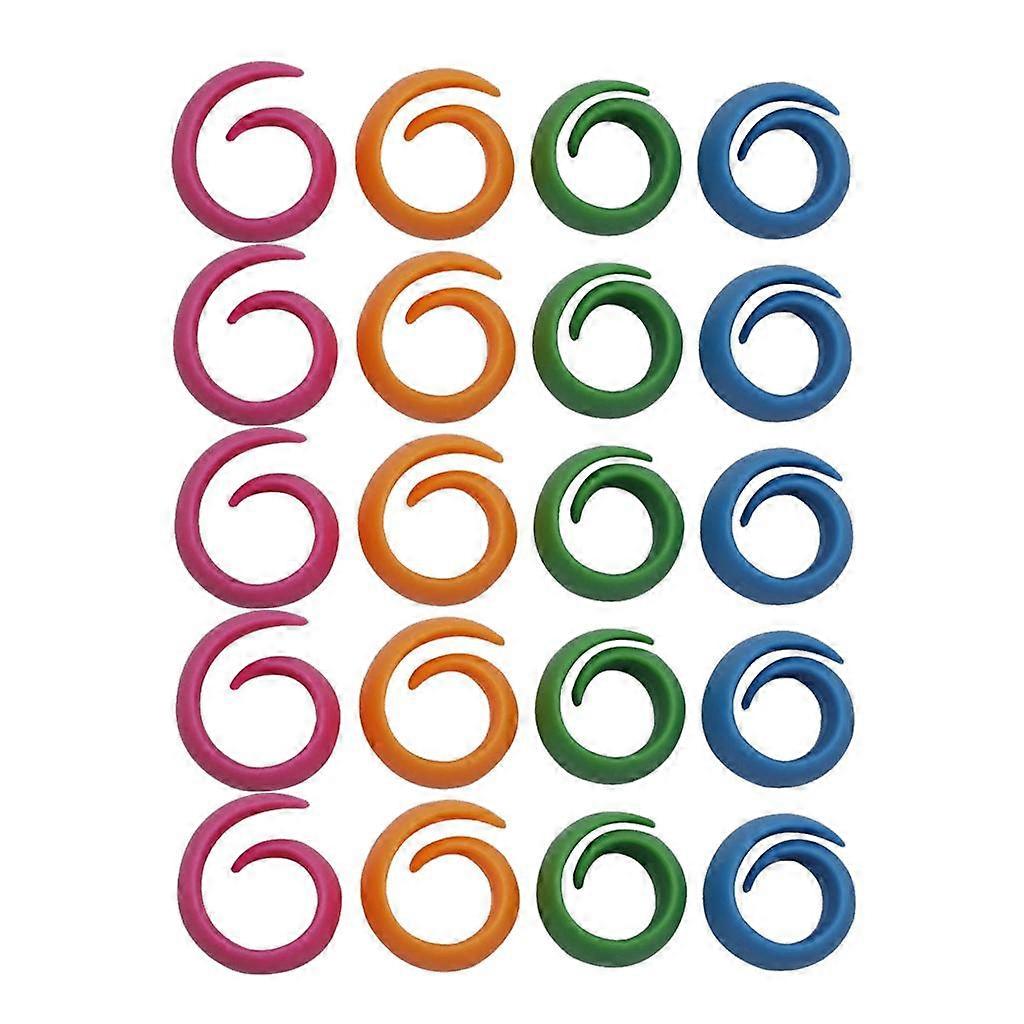60 Piece Silicone Thread Spool Clamps Thread From Unwinding