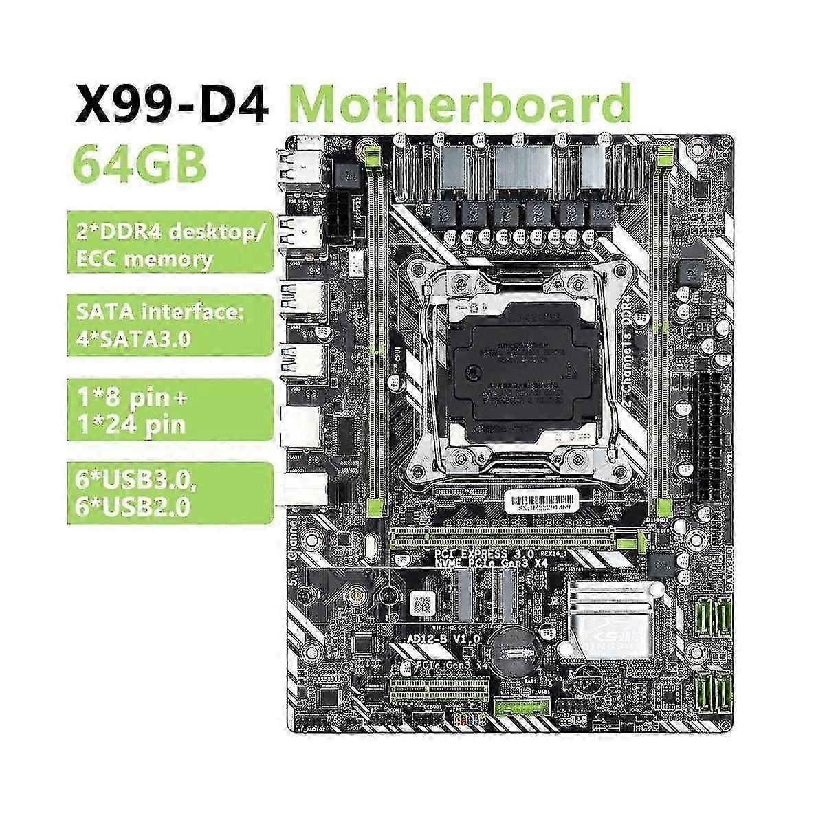 Lzcxszzm X99-D4 DDR4 マザーボード サポート LGA2011 V3/V4 NVME M.2