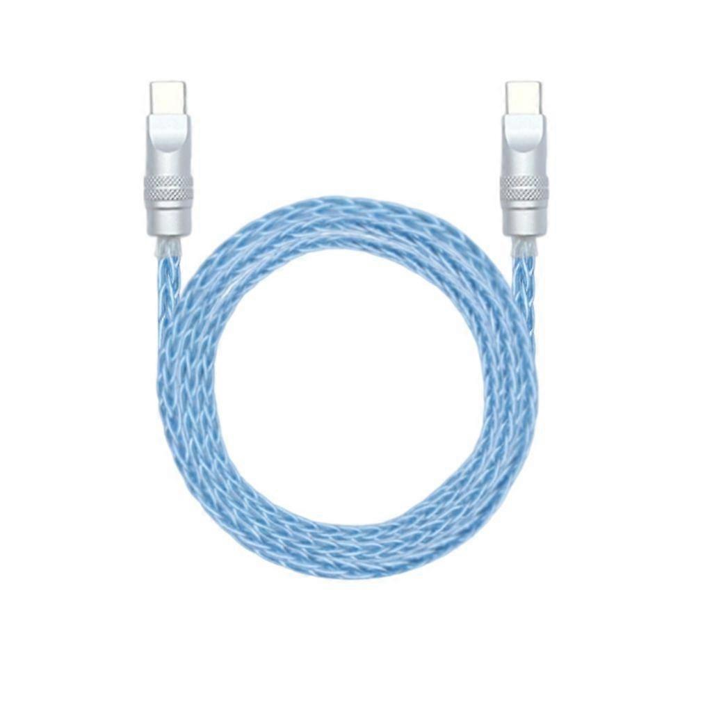 Type C Braided Eight Cored Silver Plated Copper Cable Enhances Durability